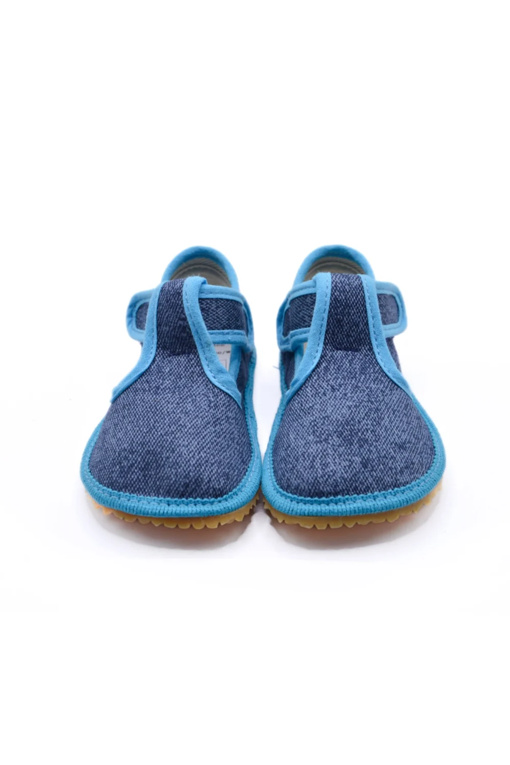 BEDA BAREFOOT PAPUČKY TURQUISE DENIM - UŽŠIE ČLENKY - Image 2