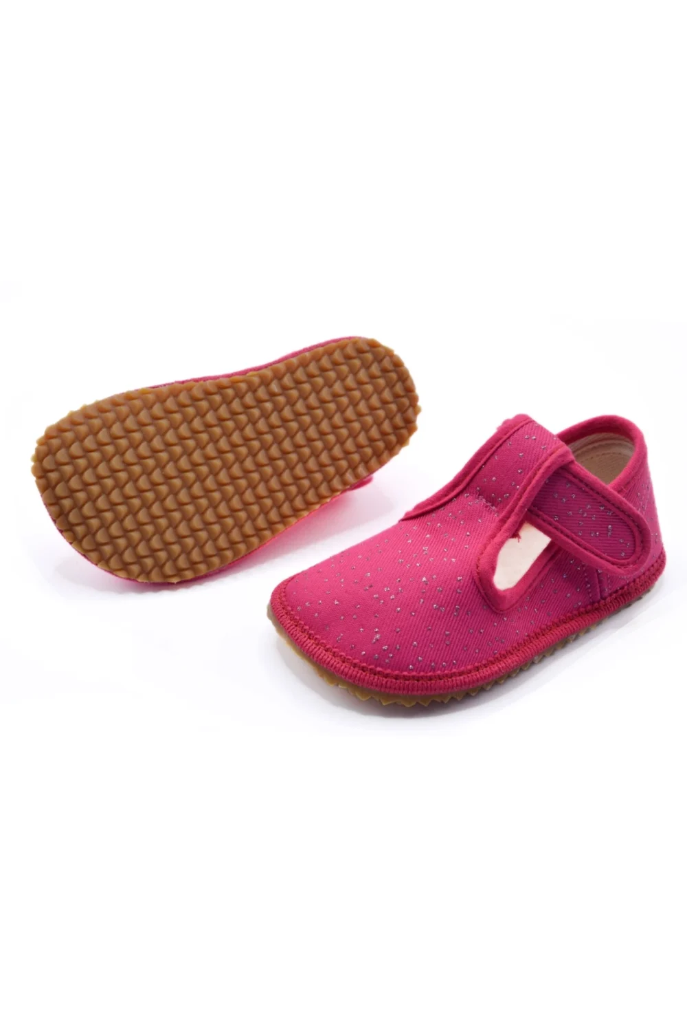 BEDA BAREFOOT PAPUČKY PINK SHINE - UŽŠIE ČLENKY
