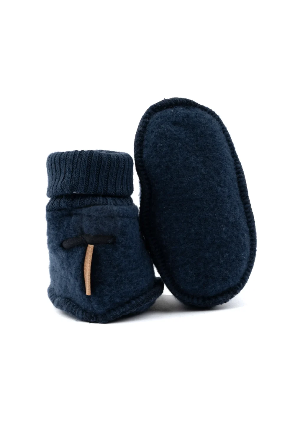 MIKK-LINE VLNENÉ CAPAČKY WOOL FOOTIES BLUE NIGHTS - Image 3