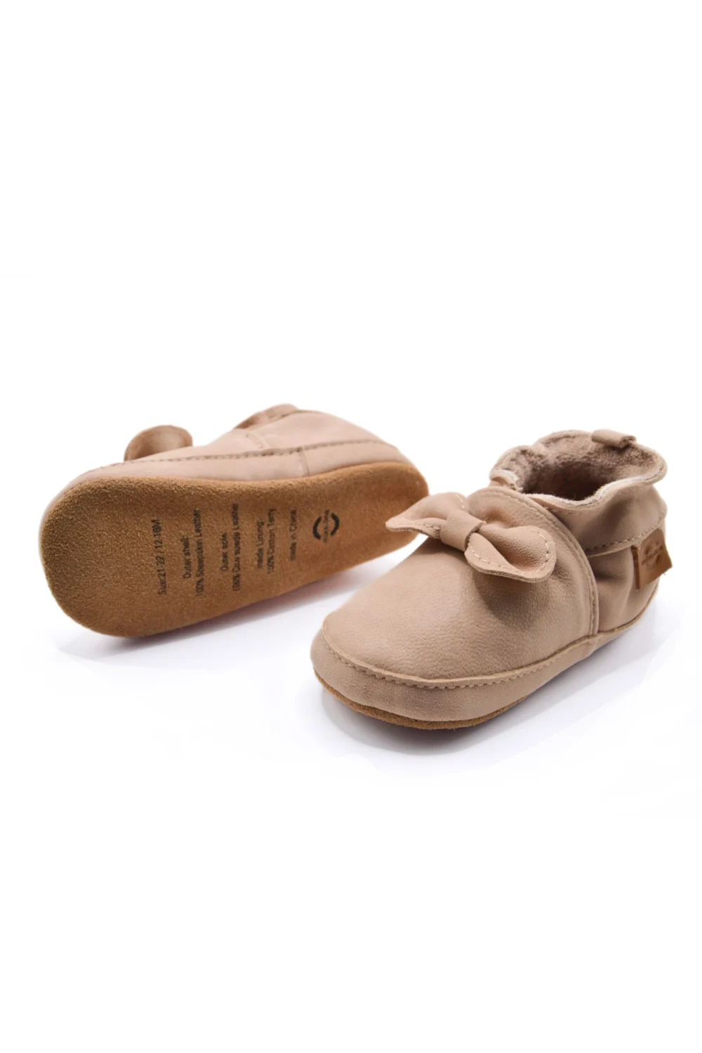 MIKK-LINE KOŽENÉ CAPAČKY WARM TAUPE