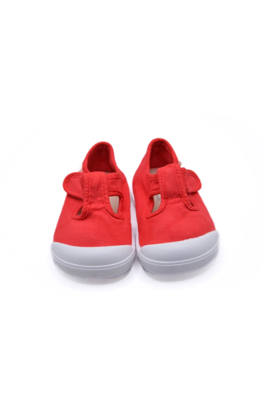IGOR SHOES BAREFOOT PLÁTENKY LONA PEPITO PINO RED - Image 2