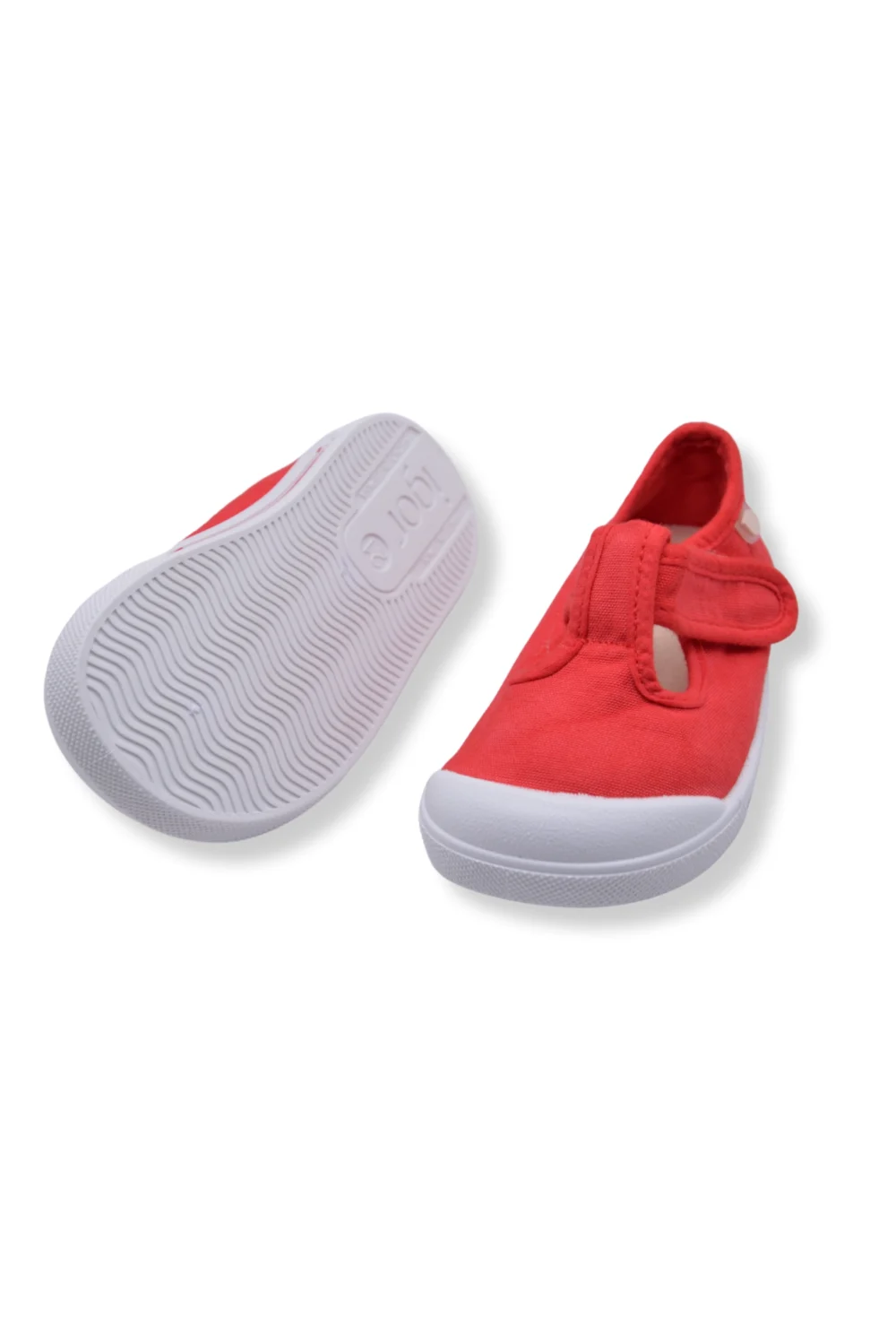IGOR SHOES BAREFOOT PLÁTENKY LONA PEPITO PINO RED
