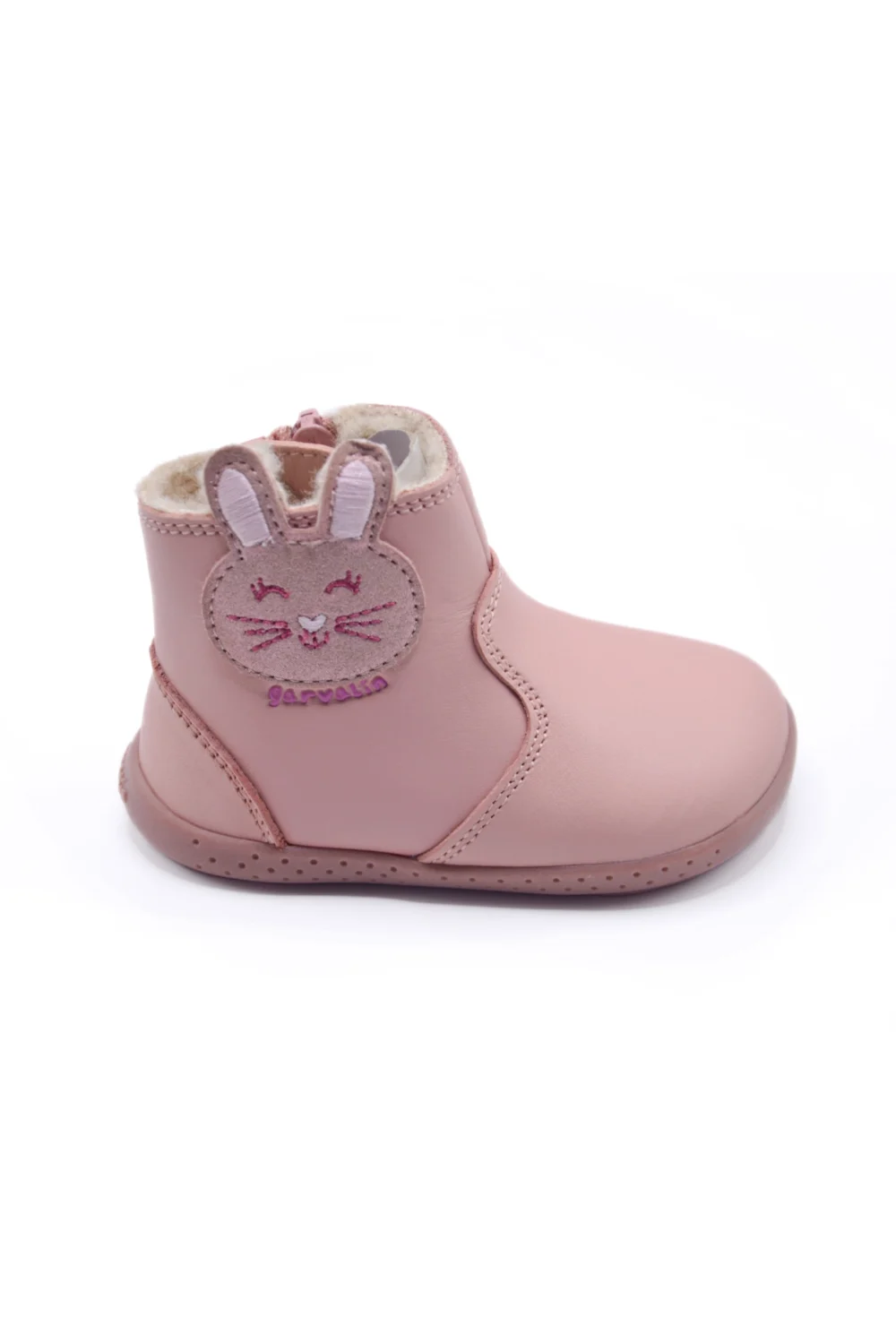 GARVALÍN ZATEPLENÉ BAREFOOT ČIŽMIČKY RUŽOVÉ - Image 3
