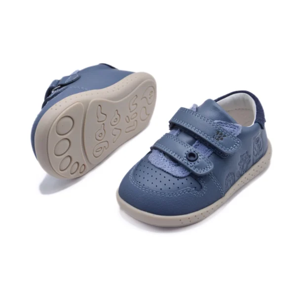GARVALÍN BAREFOOT TENISKY ZAPATO URBAN PETROL