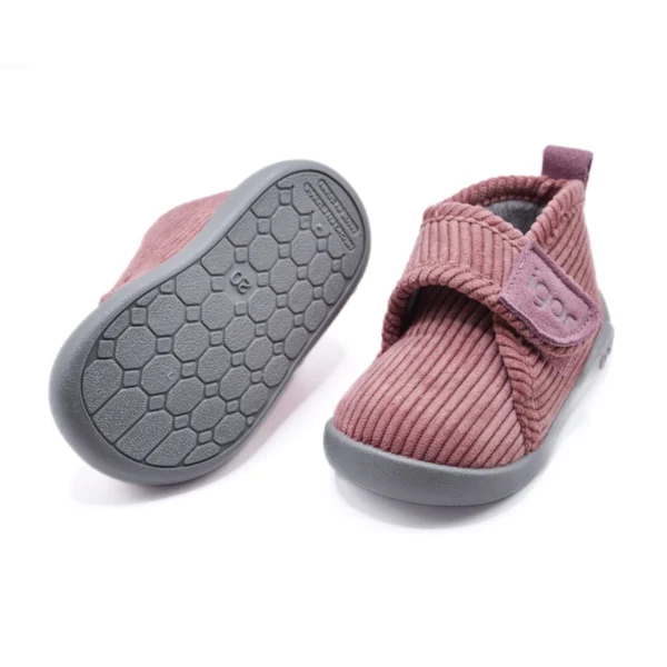 IGOR SHOES BAREFOOT PAPUČE HOMIE PANA ROSA