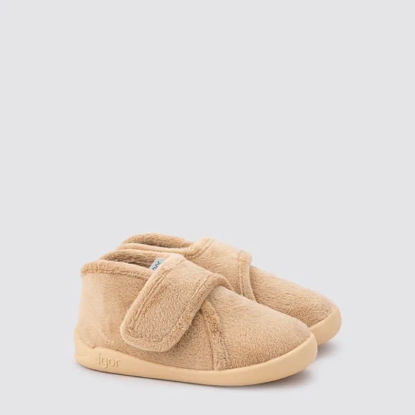 IGOR SHOES BAREFOOT PAPUČKY BÉŽOVÉ
