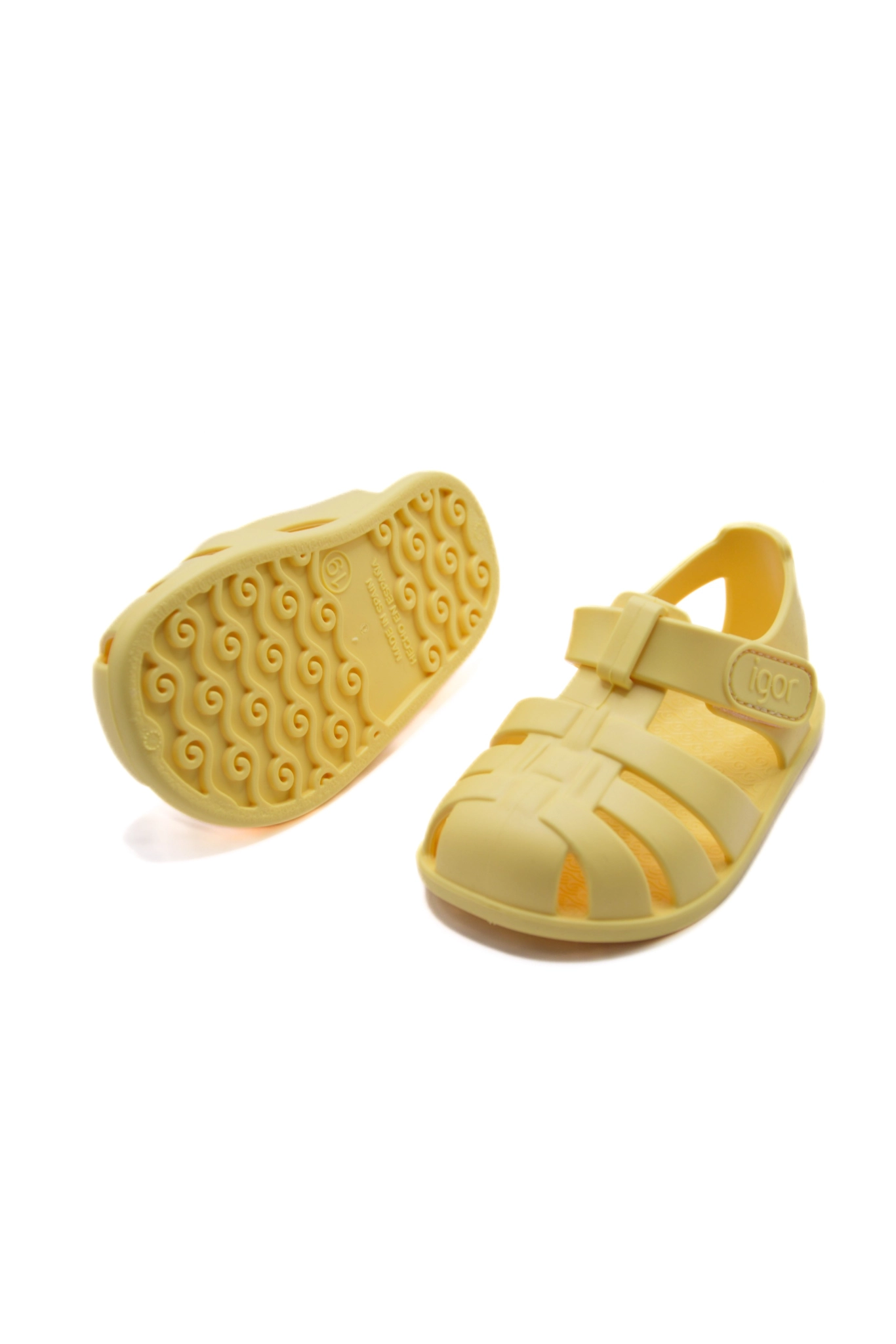 IGOR SHOES BAREFOOT SANDÁLE NEMO SOLID VANILLA