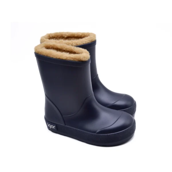 IGOR SHOES ZATEPLENÉ BAREFOOT GUMÁKY YOGI MARINO