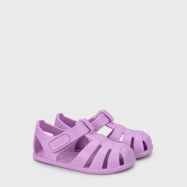 IGOR SHOES BAREFOOT SANDÁLE NEMO SOLID MALVA