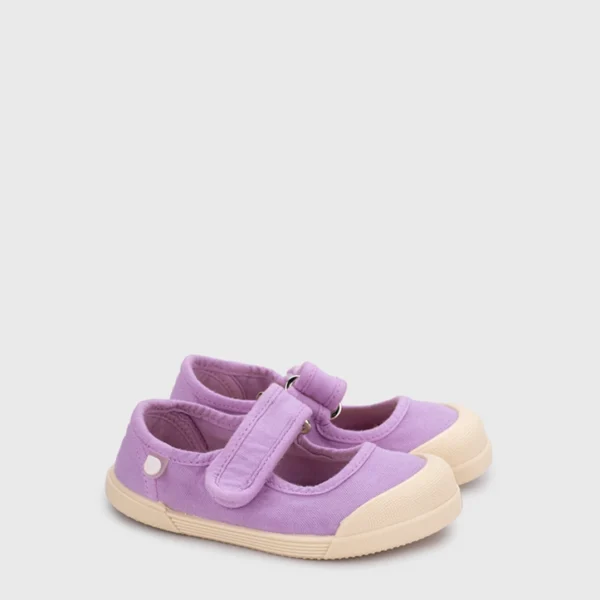 IGOR SHOES BAREFOOT PLÁTENKY LONA MERCEDES MALVA