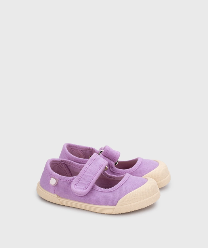 IGOR SHOES BAREFOOT PLÁTENKY LONA MERCEDES MALVA