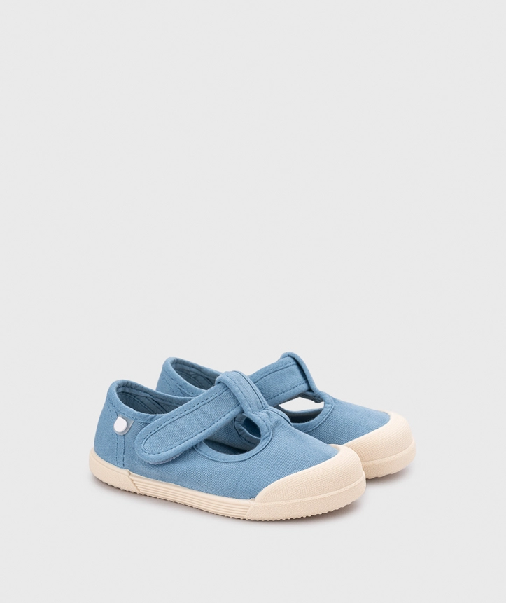 IGOR SHOES BAREFOOT PLÁTENKY LONA PEPITO JEANS