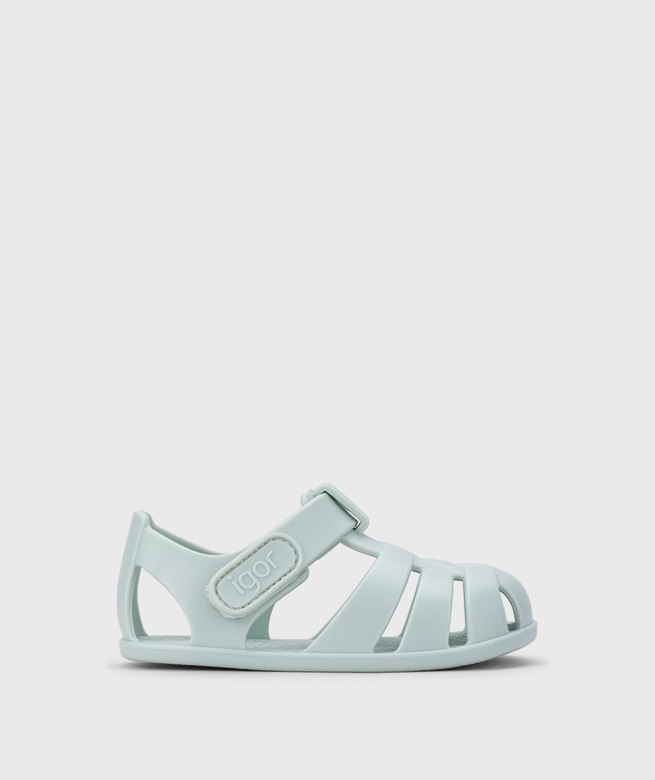 IGOR SHOES BAREFOOT SANDÁLE NEMO SOLID MINT – Obrázok 2