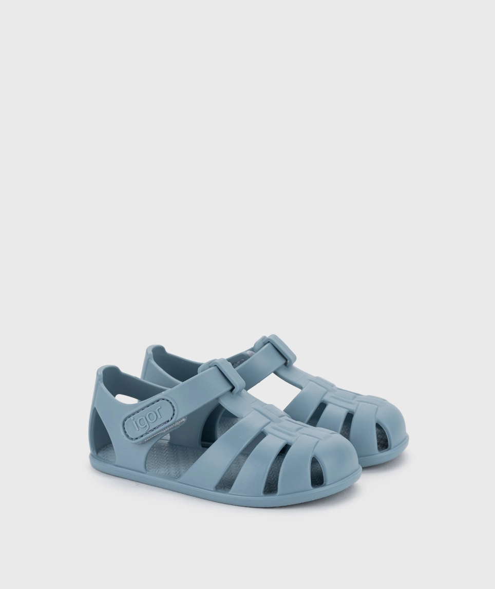 IGOR SHOES BAREFOOT SANDÁLE NEMO SOLID OCEAN