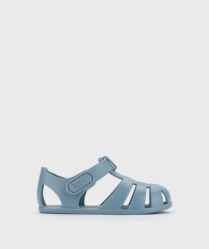 IGOR SHOES BAREFOOT SANDÁLE NEMO SOLID OCEAN – Obrázok 2