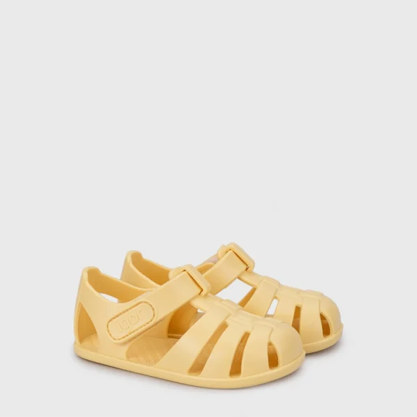 IGOR SHOES BAREFOOT SANDÁLE NEMO SOLID VANILLA